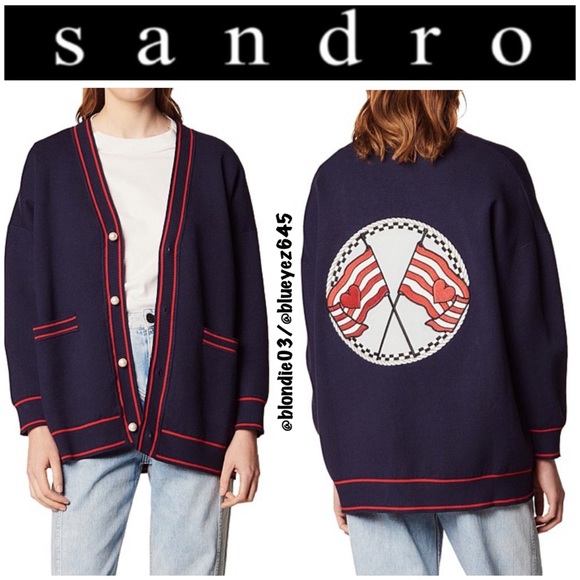 Sandro Sweaters - Sandro Gilberta Cardigan 0/XS
